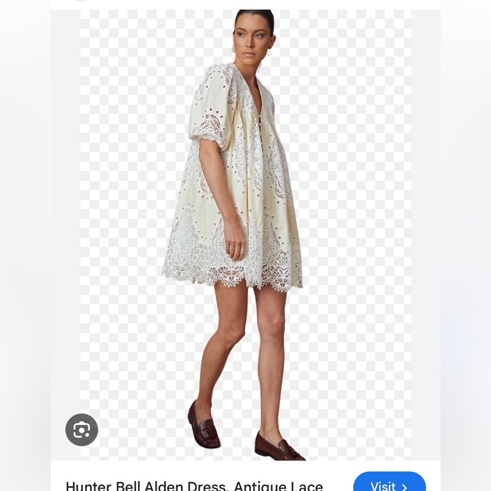 Hunter Bell Alden Dress Antique Lace